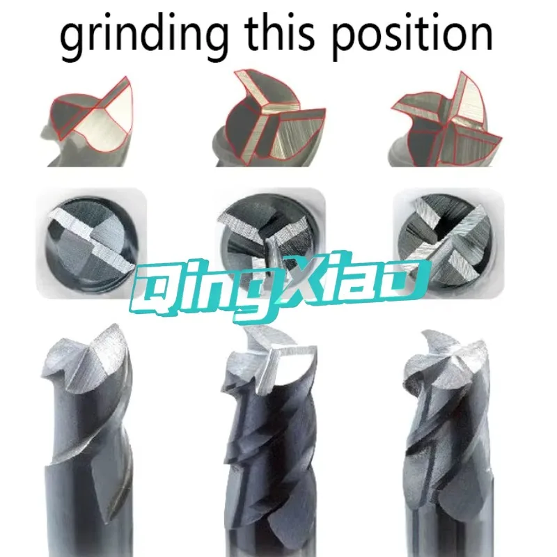 Cutting Tool Grinding Machine Milling Cutter Sharpener Professional Wear Cutter Sharpening Equipment Industrial Maintenance Work