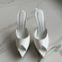 2026 Summer Women High Heeled Shoes for Woman's Pointed Toe Peep Toe Stiletto Platform Pumps Sexy Ladies Wedding Dance Shoes - Image 6