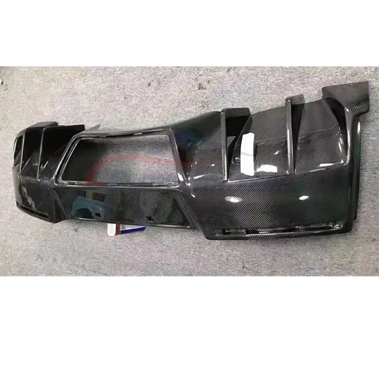 Carbon Fiber Rear Bumper Splitter Rear Lip Diffuser For Chevrolet Corvette C7 2014-2019 Bumper Rear Lip Car Parts