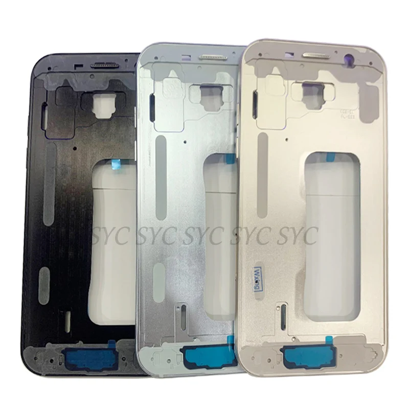 Middle Frame Center Chassis Cover Housing For Samsung A5 2017 A520 Phone Metal LCD Frame Repair Parts