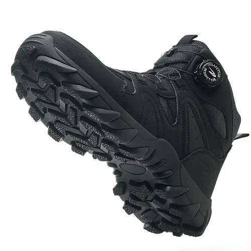 Botas de motociclismo, zapatos de moto, botas tácticas transpirables para Motocross, resistentes al desgaste, a prueba de golpes, zapatos de motocicleta para hombres y mujeres
