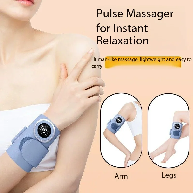 EMS Microcurrent Portable Arm Slimming Device, Vibration Swing Massager, Arm Fat Removal Body Shaper for Thigh and Upper Arm