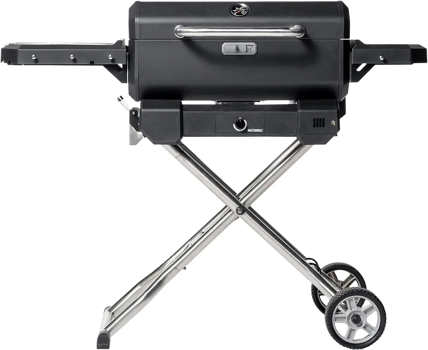 

MB20040722 Portable Charcoal Grill with Cart, Black