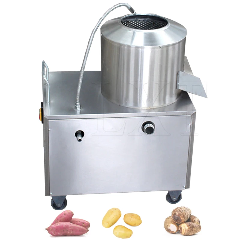 

Stainless Steel Cassava Sweet Potato Carrot Ginger Turmeric Potato Washing Peeling Machine