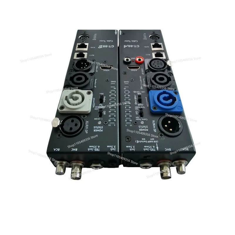 For Separate Multifunctional Audio Line Tester 16-in-1 Digital Display CT-88 Automatic Line Tester