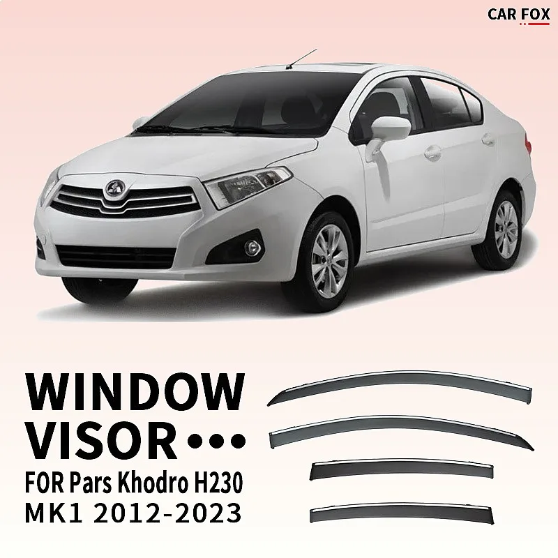

For Pars Khodro H230 H330 Window Visor Rain Sun Shade Car Awning Auto Accessories Side Deflector