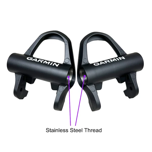 Imagen 2 del producto Nueva carcasa Universal de hilos de Metal para Garmin Vector 3 3S, funda para Pedal de bicicleta, piezas de accesorios