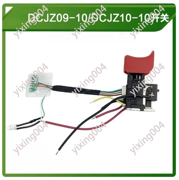 

Electric Drill Control Board Assembly, Portable Lithium Battery Drill Switch Accessories DCJZ09-10 DCJZ10-10E