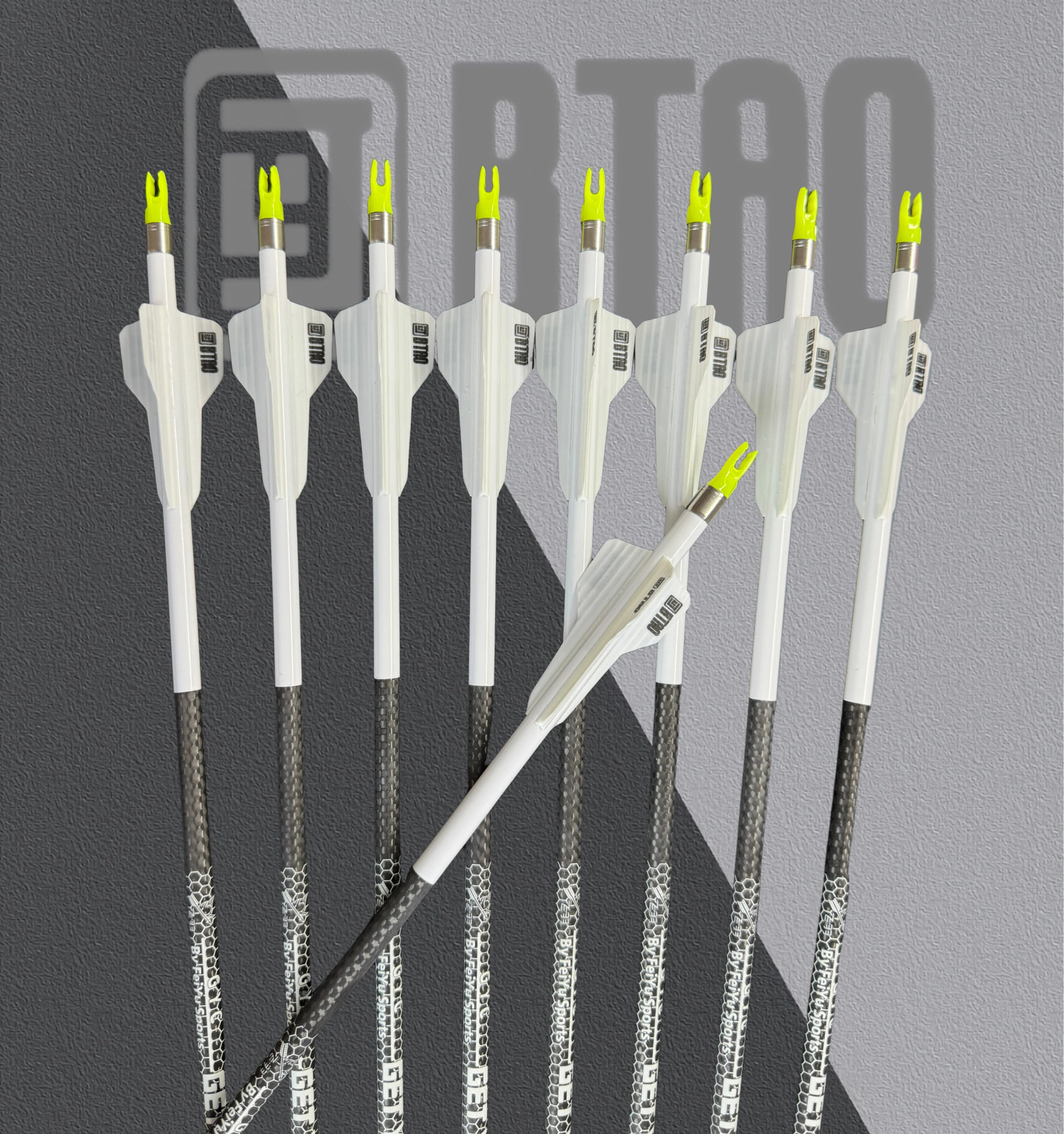 Flechas de carbono 3K para tiro con arco, spine 250-400 - imagen 2