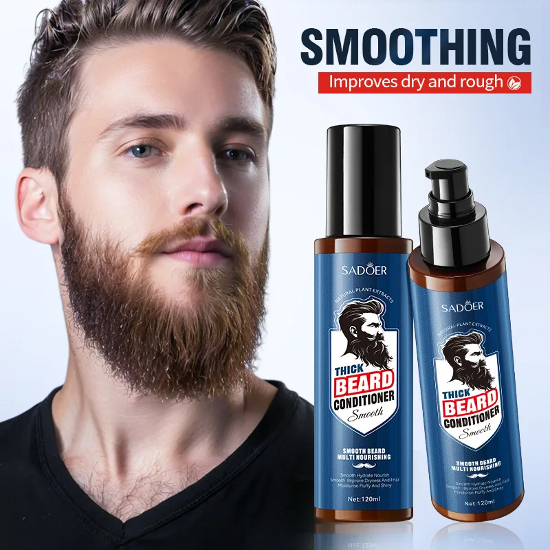Organic Beard Oil Hair Follicle Activating Agent Strong Root Nourishing Growth Thick Hair Moisturizing Soft Light Beauty