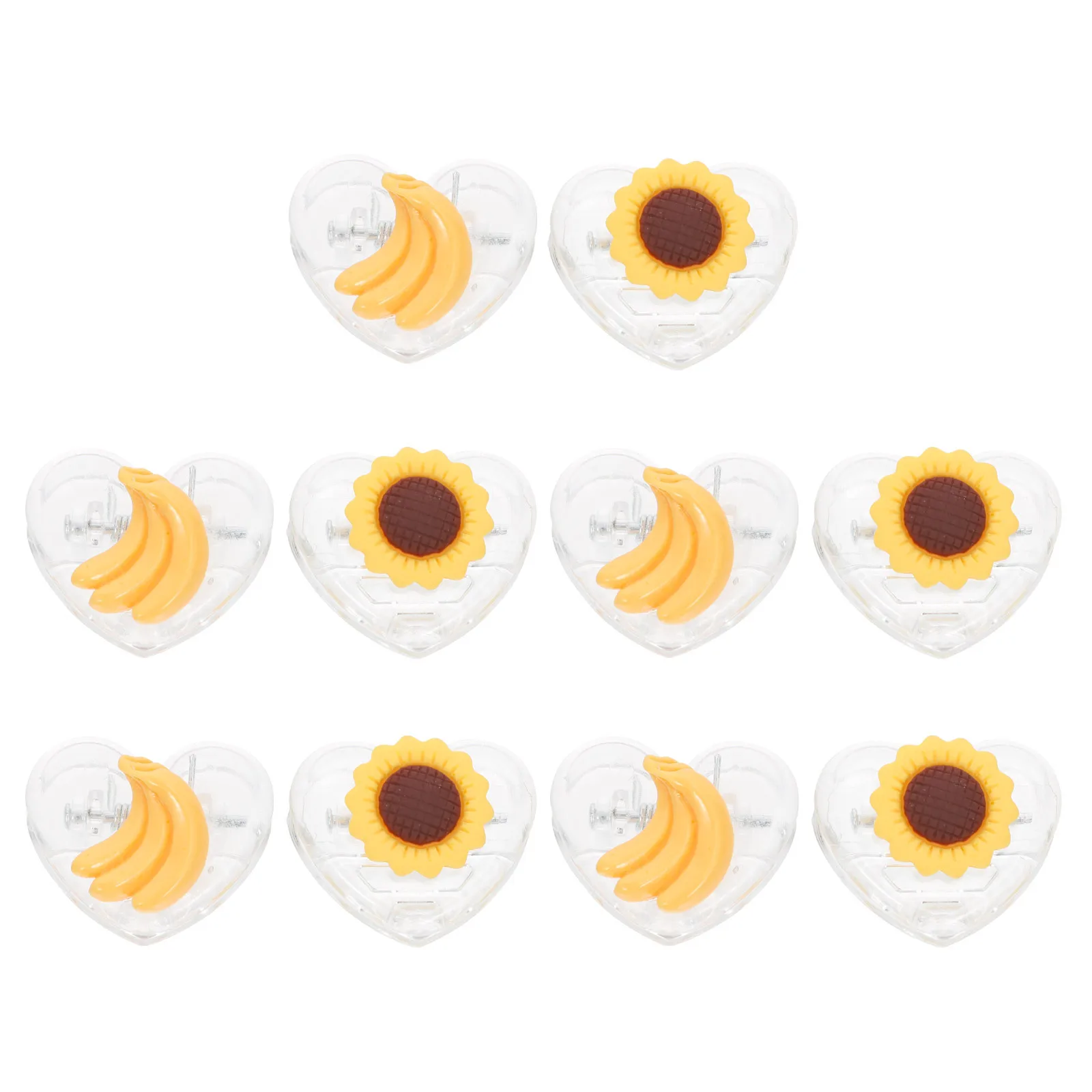 

10Pcs Book Fixed Clips Resistant Plastic Bill Clamps Portable Paper Holders Creative Office Supplies