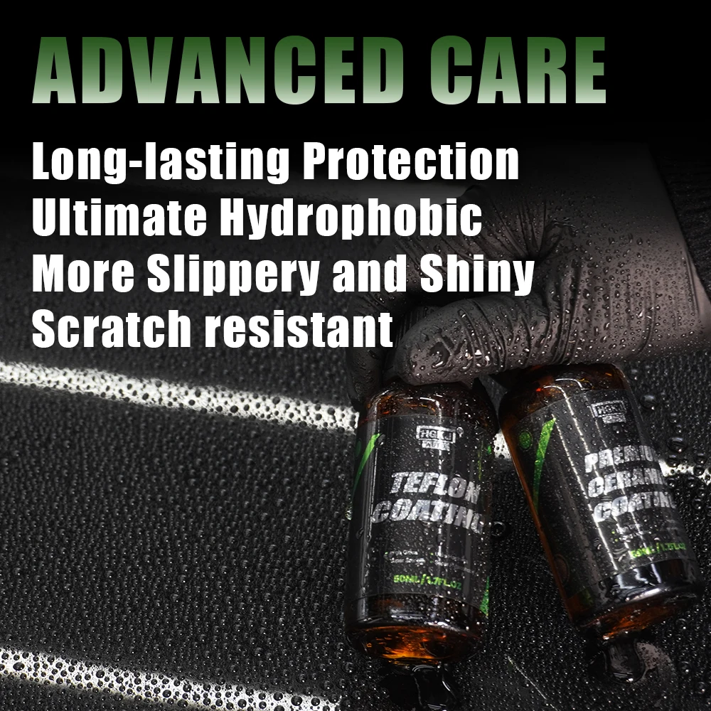 9H Ceramic Coating Liquid Glass Crystal Waterproof Paint Polishing Care Super Hydrophobic Glass Quick Coat for Car Detailing