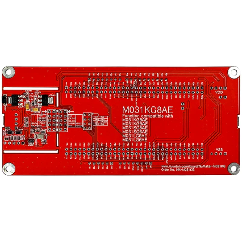 NuMaker-M031KG Development Board for MCU Programming & Embedded System Prototyping