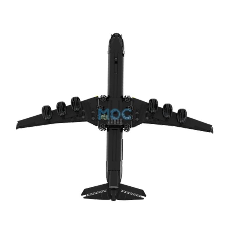 MOC Building Blocks Resqusto Aircraft Plane Fighter Model DIY Modular Bricks Assembly Educational Display Toys Gifts 4683PCS