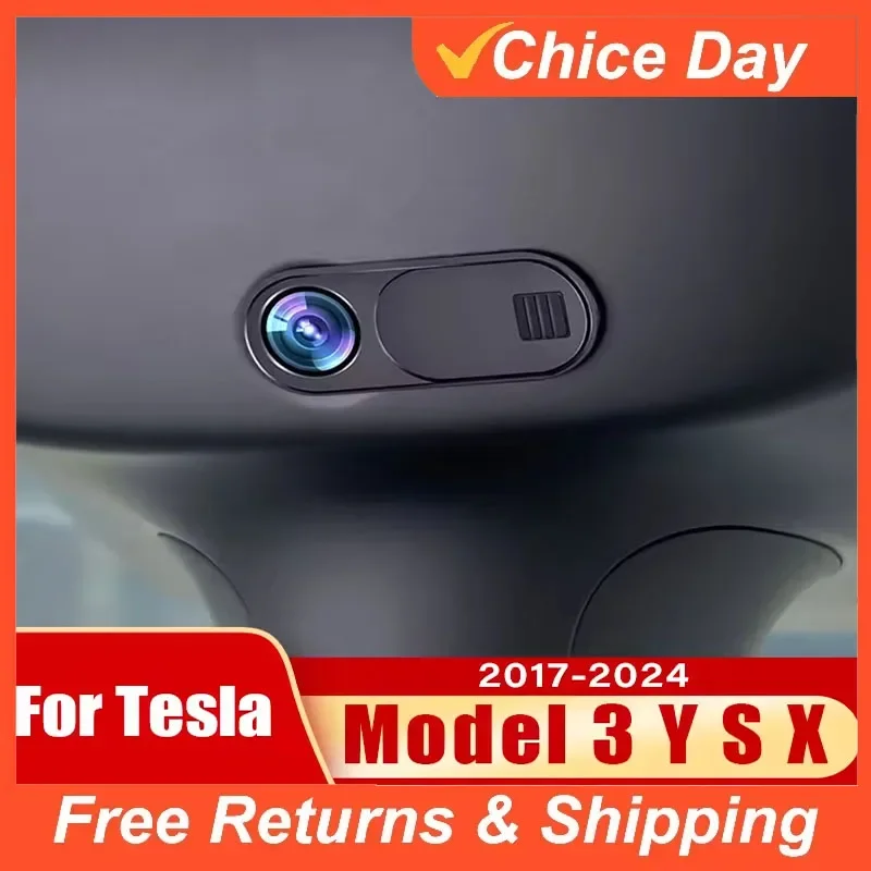For Tesla Model 3 Y S X 2017- 2019 2020 2021 2022 2023 2024 Car Interior Webcam Camera Protector Privacy Cover Accessories Amagi