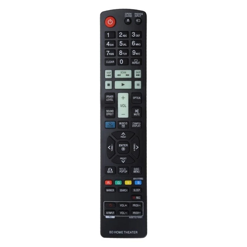 New for LG Blu-ray Home Theater LHB336 LHB536 HX906SB Remote Control Replacement