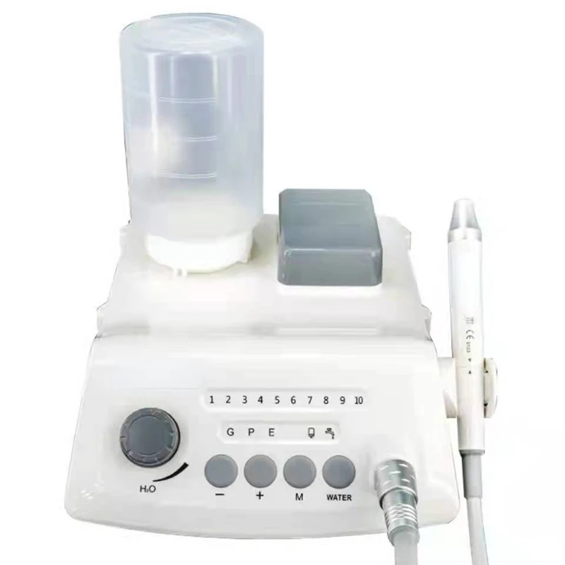 Automatic water supply by ultrasonic dental cleaner wireless pedal for dental calculus removal and cleaning handle of pet beauty