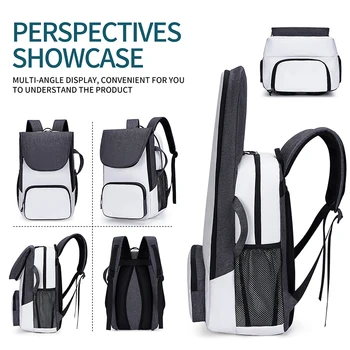 Esportes tênis paddle mochila dobrável squash raquete de badminton saco padel racquetball bolsa de transporte para homens mulheres sacos esportivos