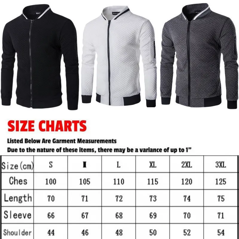 Herren Gesteppte Bomberjacke Trainingsanzug Herbst Winter Reißverschluss-Cardigan Sweatshirt Jogginghose Zweiteiliges Casual Sportbekleidungs-Set – Detail 1