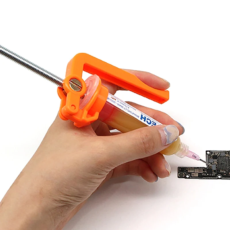 1PC Effortless Solder Paste Glue Gun Extruder Circuit Board Repair Solder Paste Booster UV Glue Gun Booster Soldering Accessorie