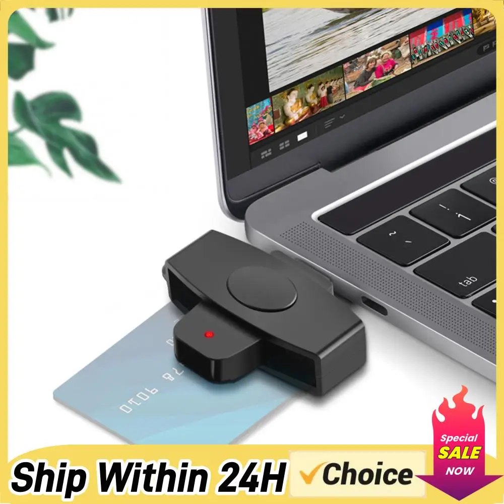 

Устройство для чтения смарт-чипов, портативное устройство для чтения SIM-карт и IC-карт, аксессуары для банковских и налоговых деклараций, поддержка Windows и OS