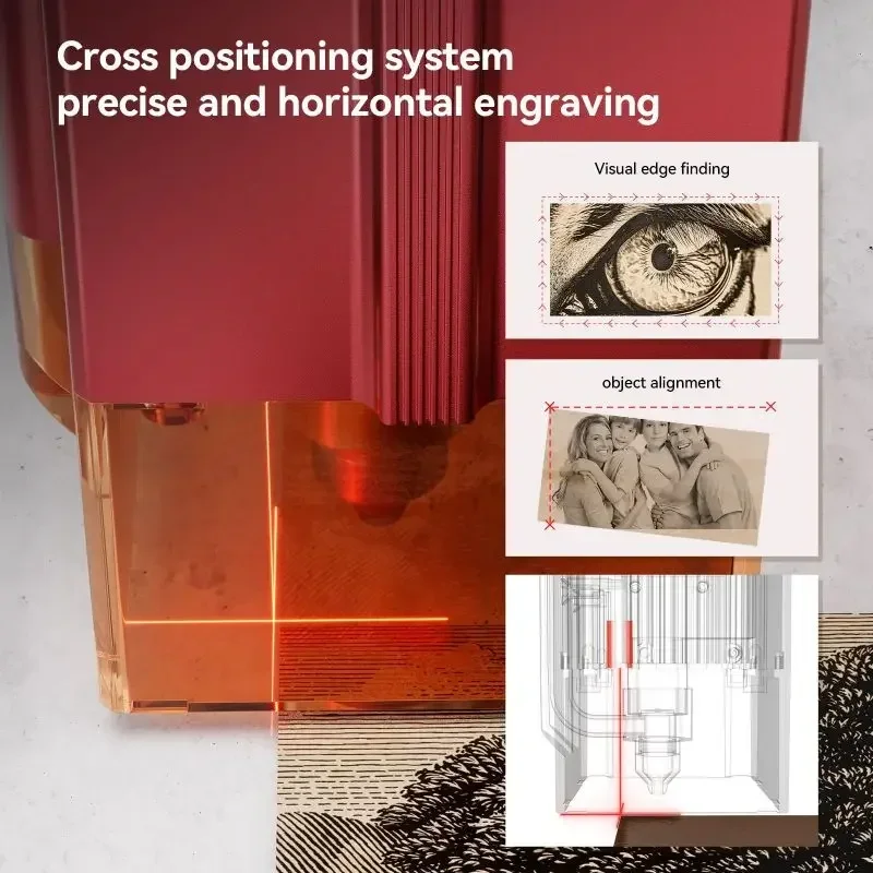

A6 X6 Pro 50W Smart Wifi Controlled Multifunctional 3D Printing Diode Wood la.ser Engraving Machine