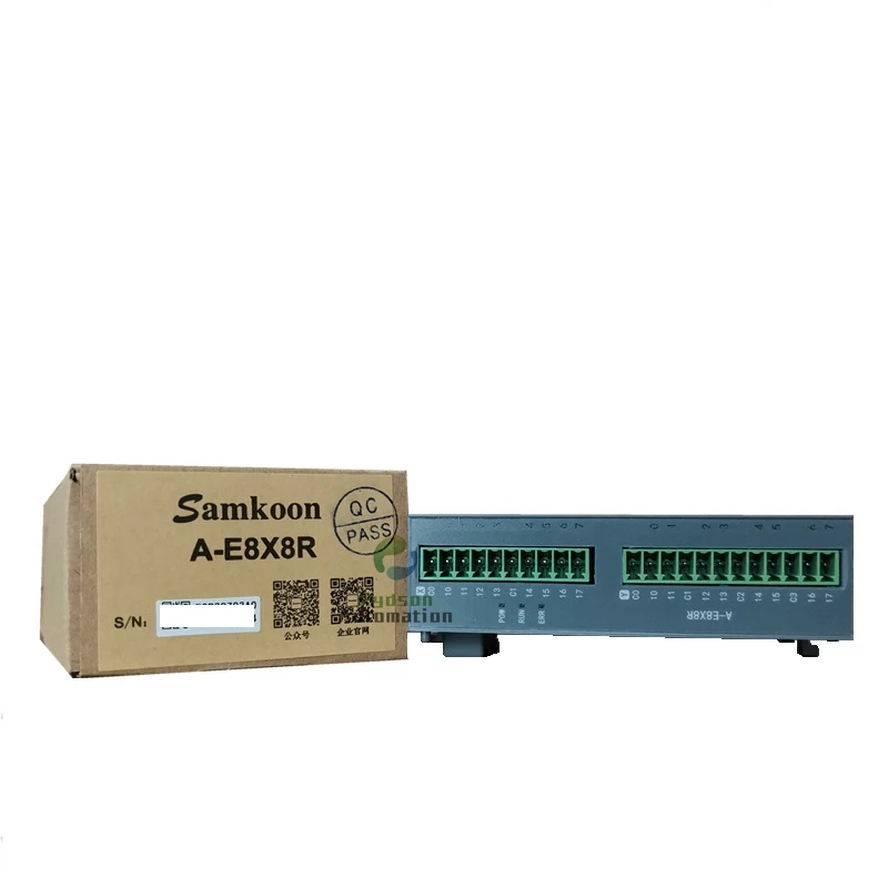 Samkoon Mini PLC Série S Módulo de Extensão S-8X8T-M S-16T-M S-E16X-C S-E16T S-E8X8T-C S-E8X8R S-E12R Unidade de Controle de Módulo Digital