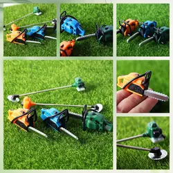 Garden Tools Tin Watering Can For 1/12 Scale Dollhouse Miniatures Garden Scenery  Kids Furniture Toys DIY Accessories