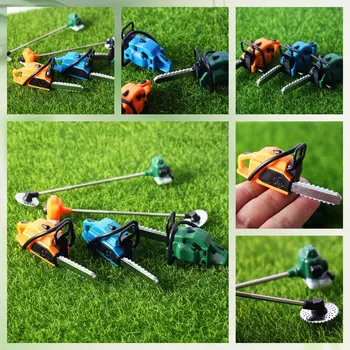 인형의 집 미니어처 정원 도구, 1/12 규모 양철 물뿌리개, 정원 풍경, 어린이 가구 장난감, DIY 액세서리