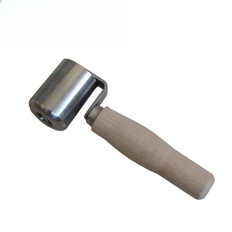 Hot air plastic welding gun accessories 6.5cm 65mm right angle steel press wheel handheld roller
