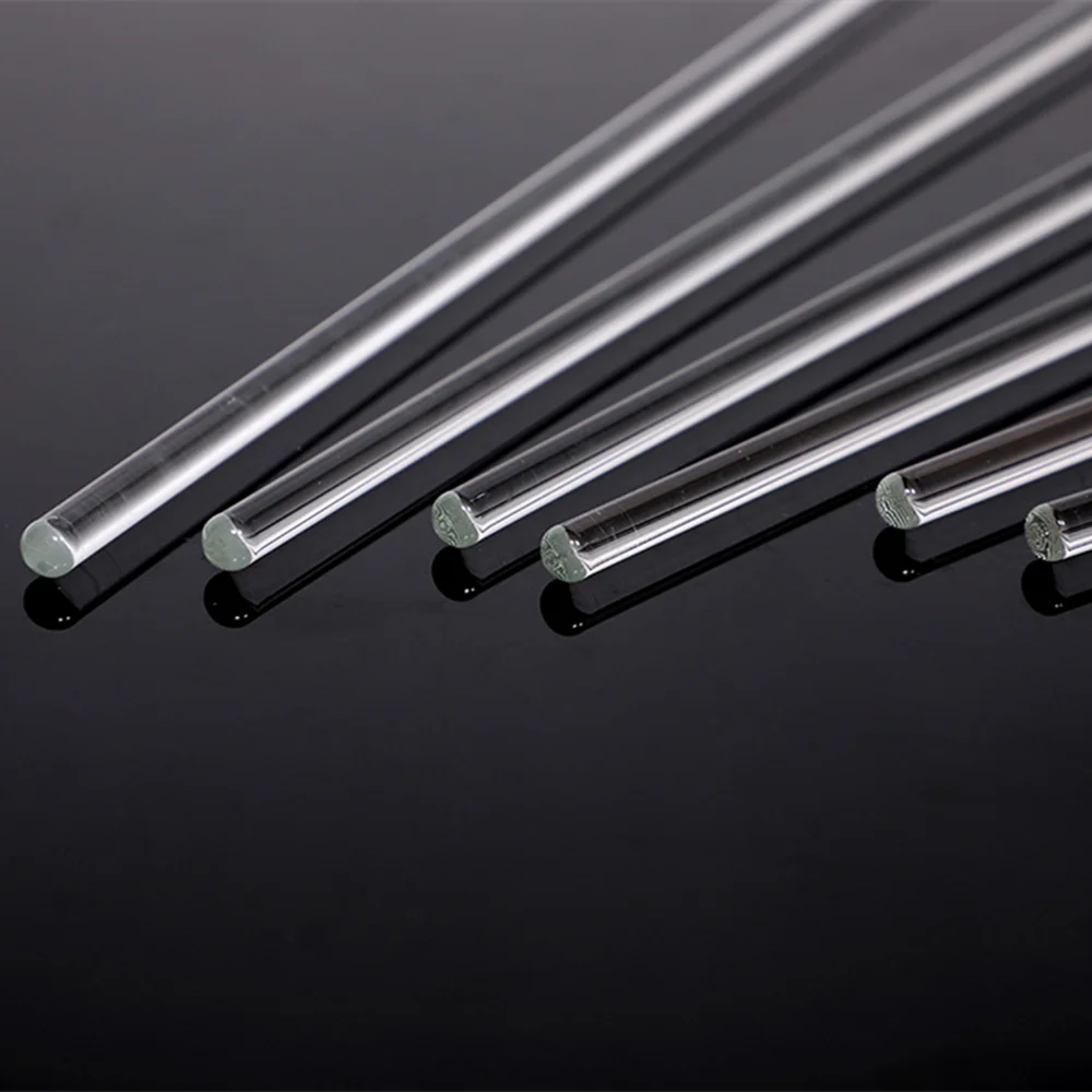 New Arrive 15cm/20cm/25cm/30cm/400mm Lab Glass Stirring Rods Borosilicate High Resistant Stirrer