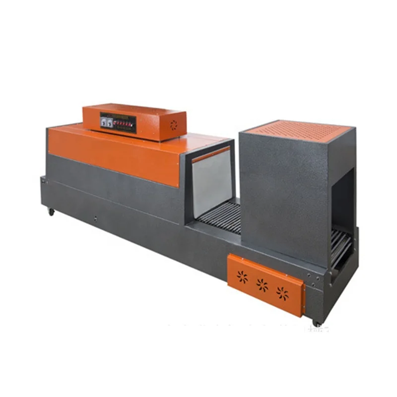 Mini Carton Tunnel Film Packaging Heat PVC Blister Packing Shrinking Wrapping Machine For Plastic Bottles POF PVC PP