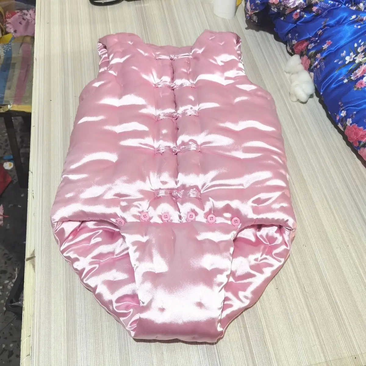 Customized Glossy Button Tank Cotton Warm Bodysuit Autumn Winter Tight Plus Size Playsuit Women