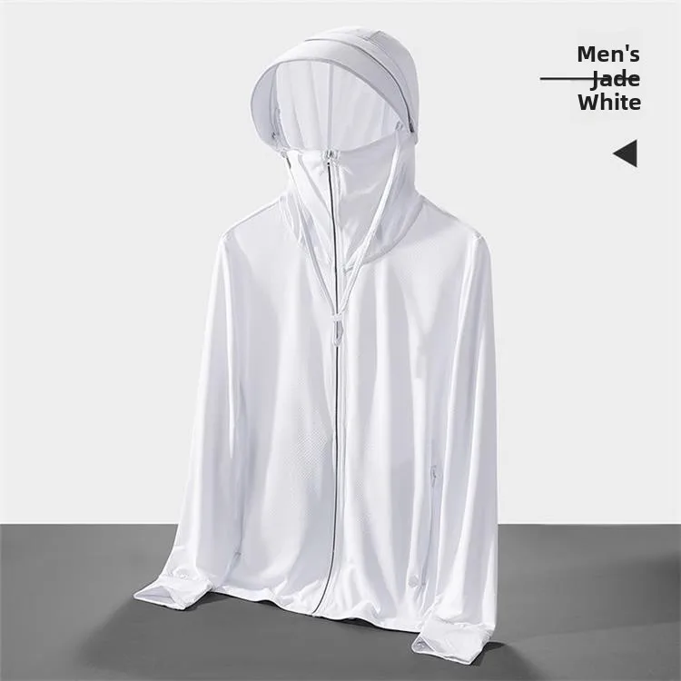 

Ice Silk Me UV Protection Clothing ex Summer New Sle Outdoor Sports Fiing Sunscreen Wear Breathable Lightweight Hoodie