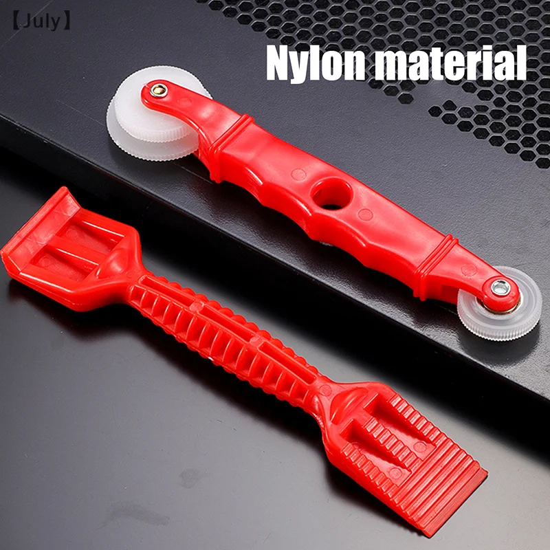 1/2Pcs หน้าจอการติดตั้งคงที่ซ่อม Roller เครื่องมือ LED Light Strip เสริมรอก Double-HEAD ความดันล้อ