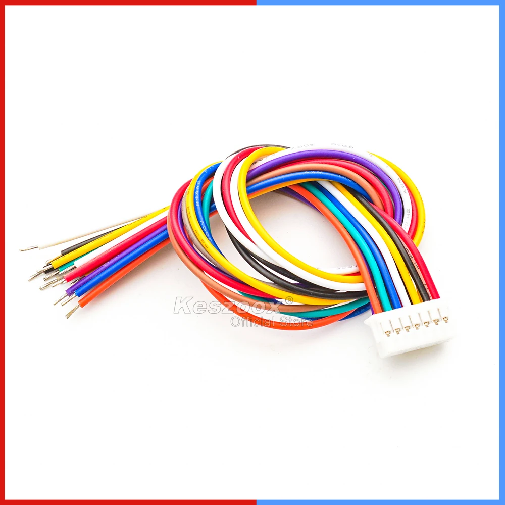 

Двухрядный проводной разъем Keszoox JST PHD2.0, кабели 2x2-2x10Pin 22AWG длиной 10–100 см, индивидуальная длина