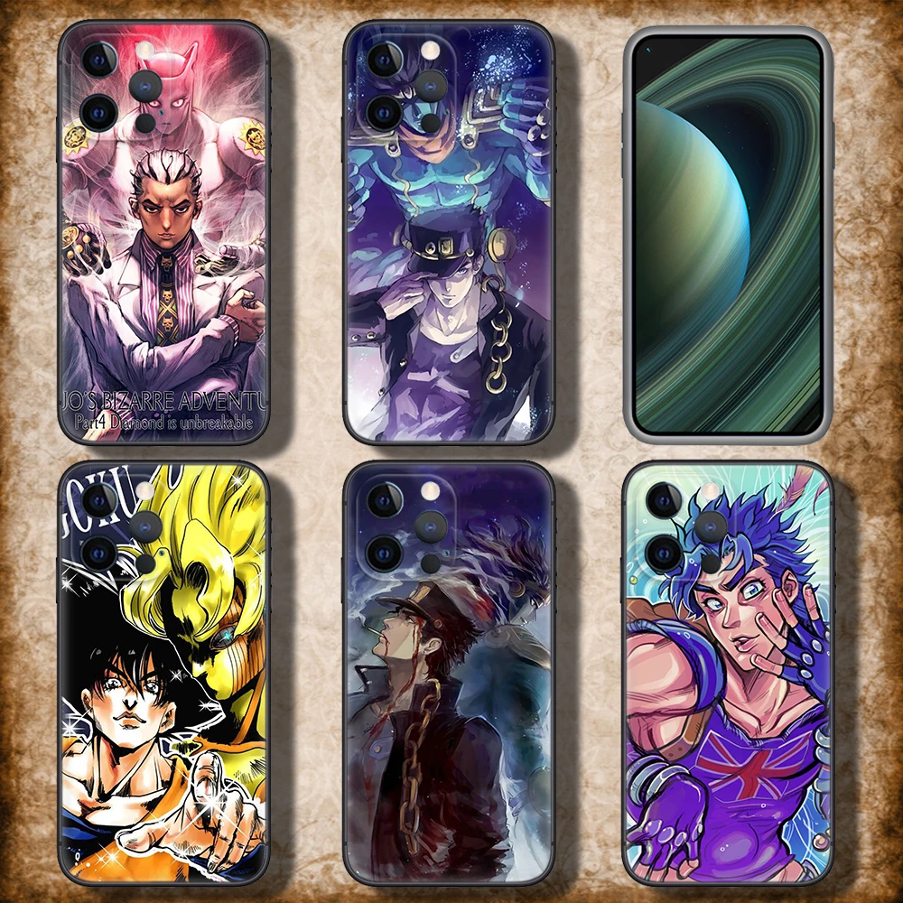 132F JoJo Bizarre Adventure Soft Case for Redmi Note 11 11S 10 10T 10 Pro Max 10S 9T 9 9S 8 8T 7 Xiaomi Mi 11 11I 12 12X