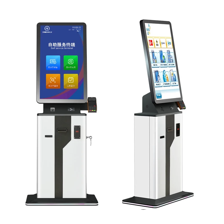 

Touch Screen Self Service booth Printer Kiosk payment kiosks