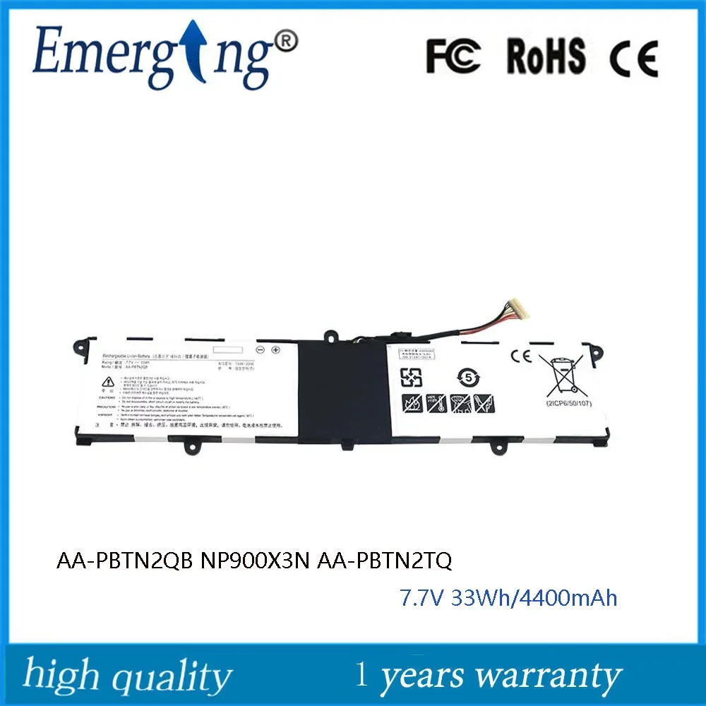 

7.7V 33Wh Laptop Battery AA-PBTN2QB For Samsung NP900X3N Series AA-PBTN2TQ