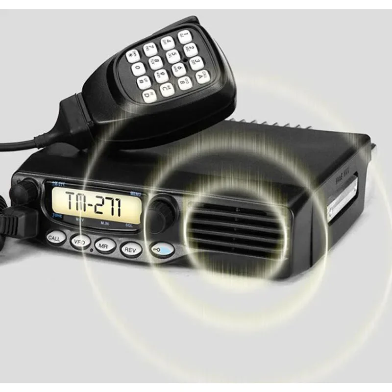 TM-271A Rádio de carro móvel, banda única, VHF, UHF, transceptor FM, estação repetidora para KENWOOD, TM271, TM471, Walkie Talkie