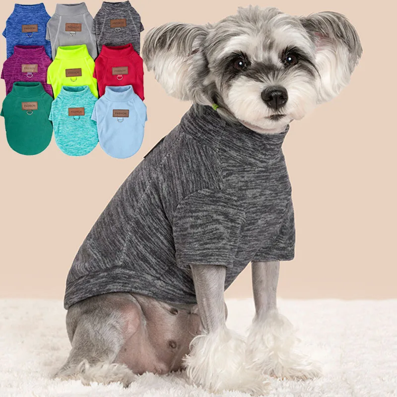 

Dog Clothes Autumn Winter Fleece Clothing Pullover Hoodies For Small Large Dogs Dachshund Yorks Puppy Sweatshirt Sweater Outfits