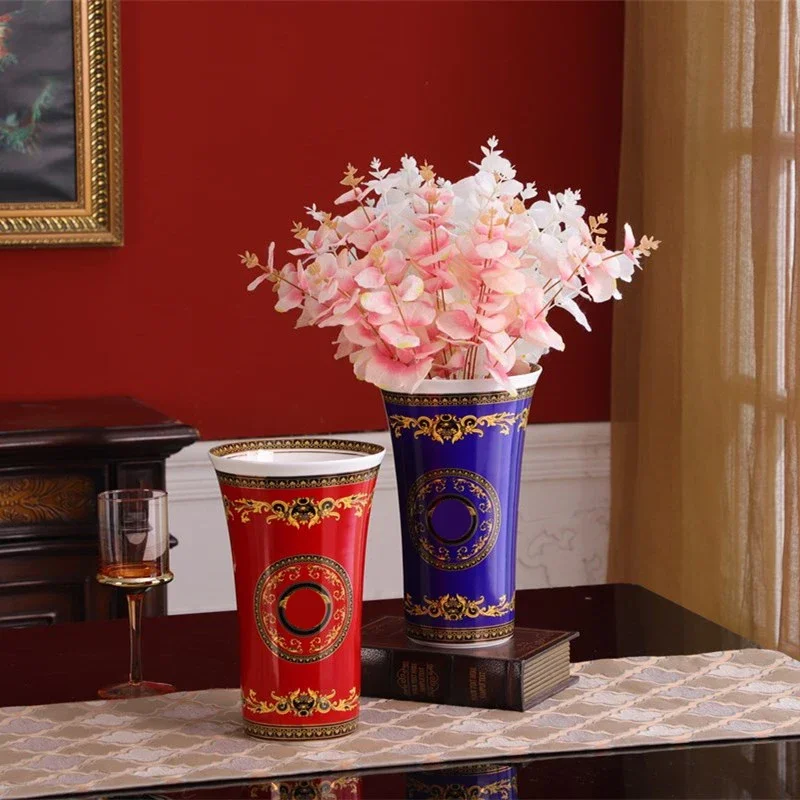 Imagem -02 - Retro Vaso de Flores de Cerâmica Vaso de Grama Lojas de Ferramentas de Jardim Necessários Design Especial Estilo Real Elemento Pintado à Mão Alta Qualidade