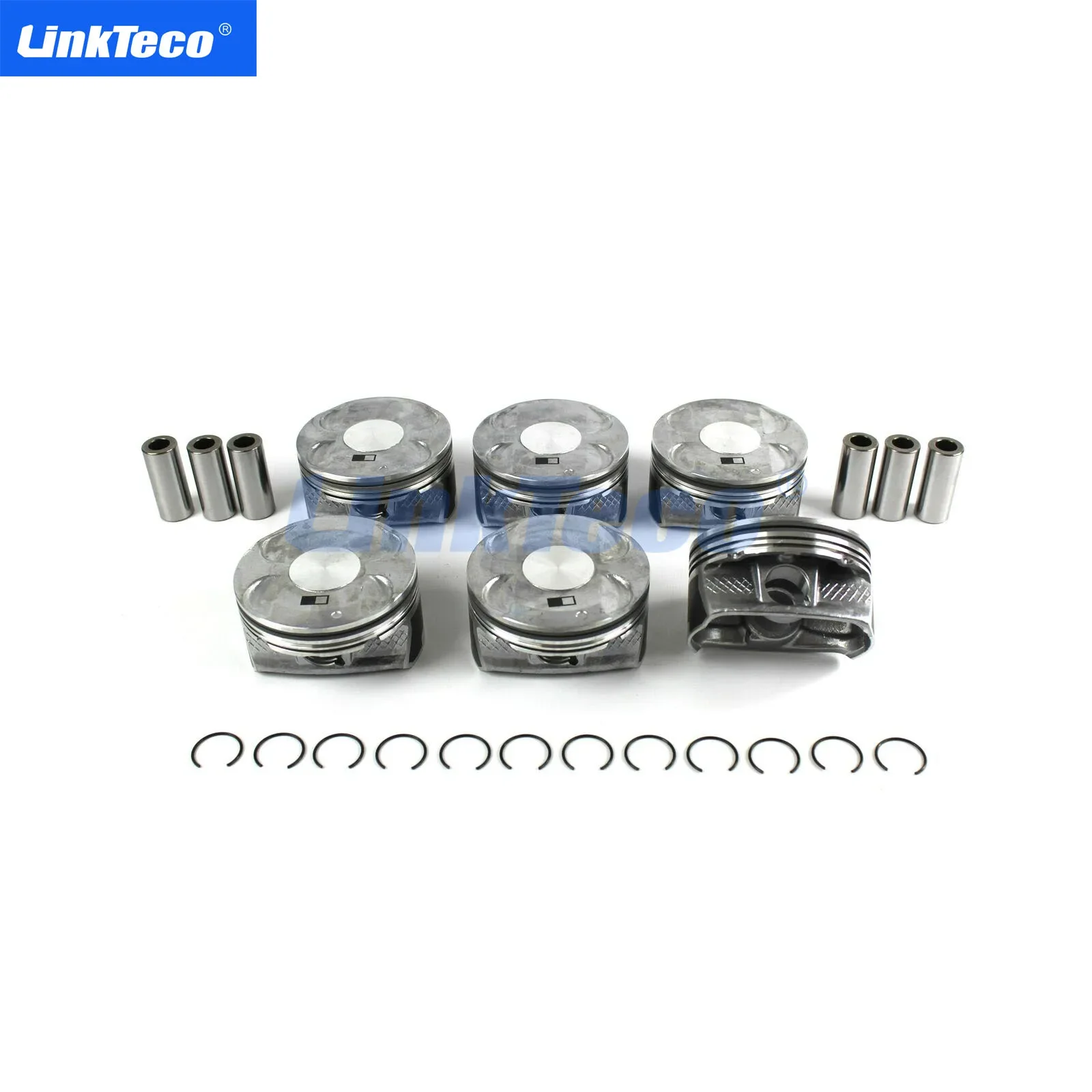 Car Engine Piston and Ring Kit for Chrysler 300 Dodge Challenger Charger Ram 1500 Jeep Grand Cherokee 3.6 L V6 GAS FLEX ERB