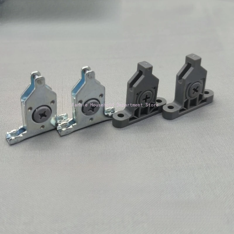 

4 шт. нейлоново-стальные соединители-клипсы для фасадов ящиков с двойными стенками, сменные