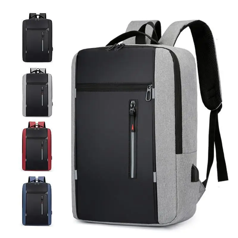 Men Backpacks Business USB Charging Travel Casual Large Backpack Laptop Computer Rucksack Waterproof Outdoor Students School Bag