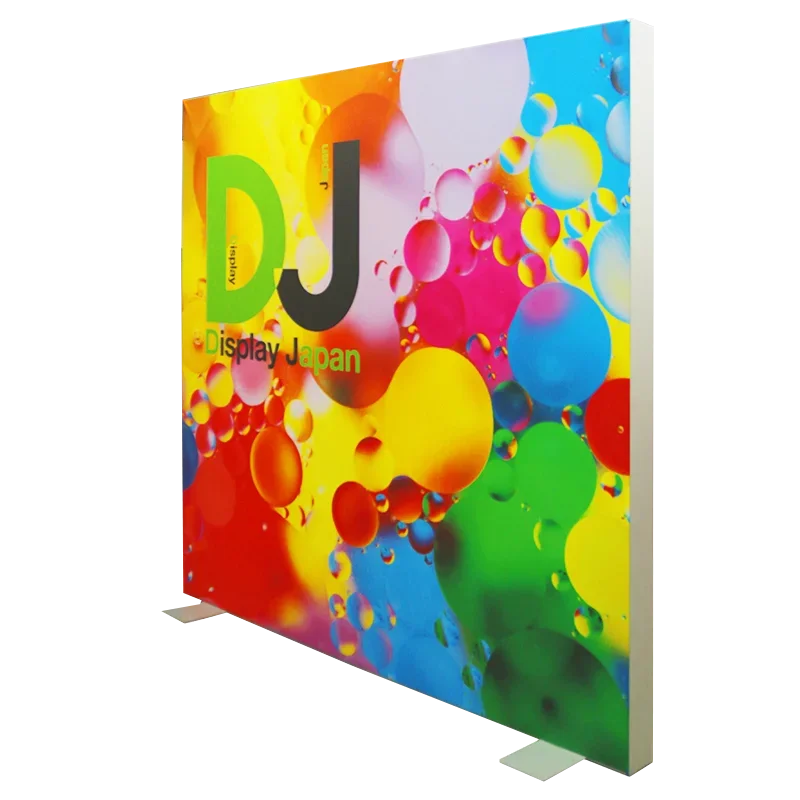 Portable Free Standing 10*10FT LED Lightbox Double Sided Frameless Slim Fabric Advertising Low Power Indoor Use Aluminum