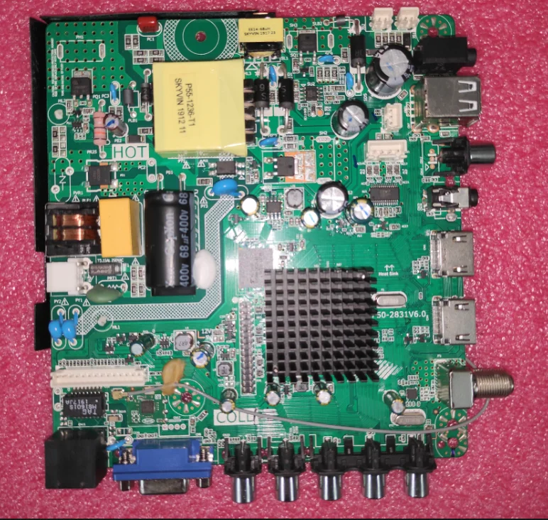 

p50-2831v6.0 Three in one TV motherboard 74--84V 300MA 55w working good