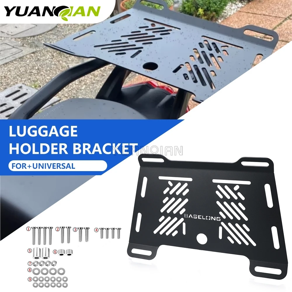 Motorcycle Rear Luggage Rack For Kawasaki Versys 650 2015-2018 2019 2020 Luggage Holder Cargo Shelf Mount Bracket Rear Rack