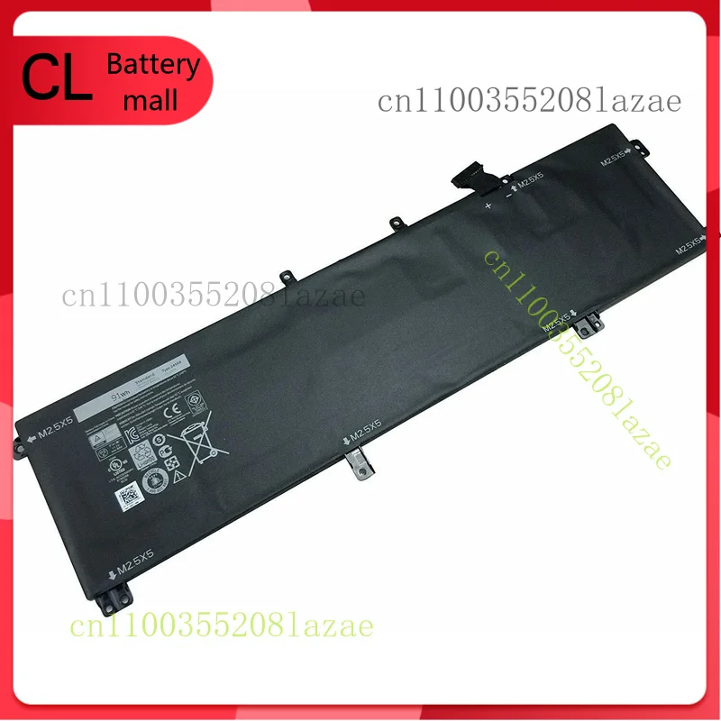 

New 91Wh 245RR Battery Compatible with for Dell XPS 15 9530 Precision M3800 T0TRM