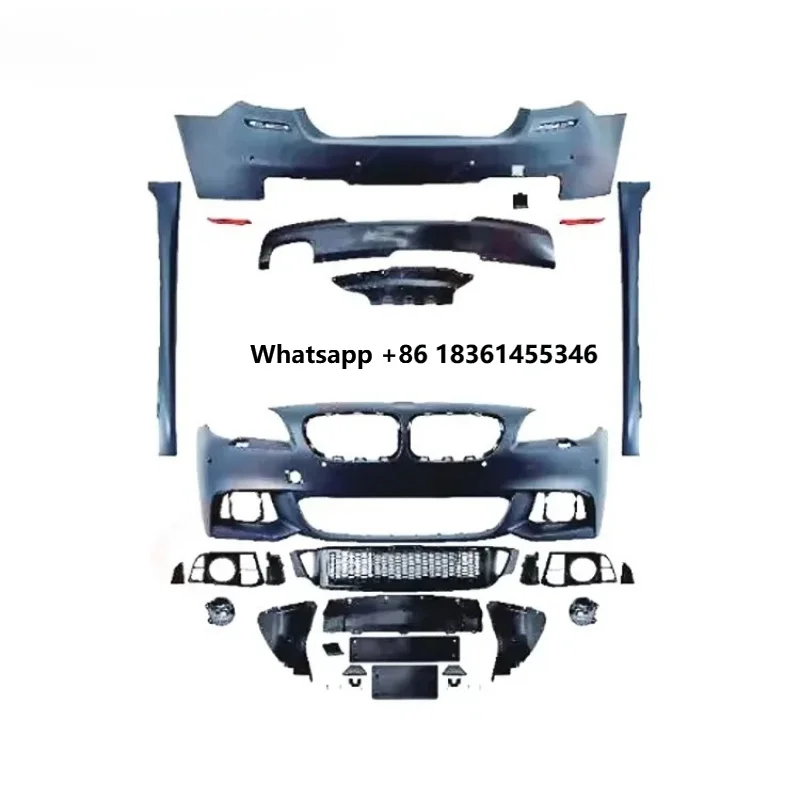 

For F10 With Front Rear Bumper Side Skirts High Quality LCI MT Style Body Kit